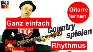 Wie spielt man Countrygitarre  Gitarre lernen 🎸 [upl. by Beatty598]