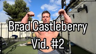 Brad Castleberry  full back workout in 1 hrs [upl. by Melvina]