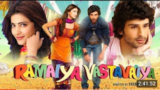 Ramaiya Vastavaiya Full Movie 2013  Girish Kumar Shruti HaasanCity [upl. by Einrae941]