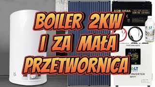 Grzalka 2kw z przetwornicy 500W Mikrofala z przetwornicy 700W Koniec przeciążania [upl. by Michiko]