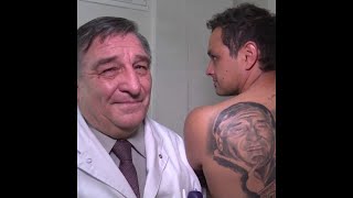 Son médecin lui a sauvé la vie Il se fait alors tatouer son portrait dans le dos [upl. by Whitney]