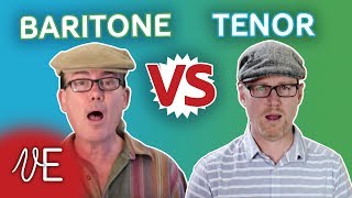 Difference between a TENOR and a BARITONE  with Mark Baxter  DrDan [upl. by Burner]