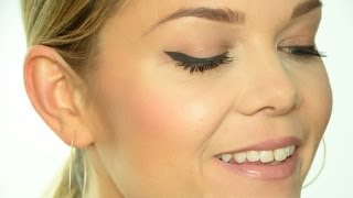 Winged eyeliner for hooded eyes [upl. by Miner]