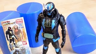 1回500円 ガシャポンソフビ 仮面ライダーゴースト01 全3種 3回まわしてレビュー！ゴーストオレ魂 スペクター ビリーザキッド魂 [upl. by Leavy83]