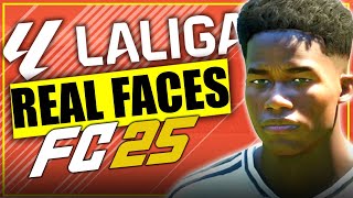 FC 25 💃🕺 LA LIGA  ALL NEW Players REAL FACES amp Ratings [upl. by Alarick]