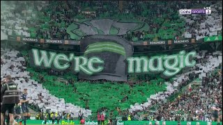 Celtic fans sing spinetingling YNWA [upl. by Ahcire]