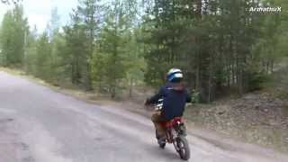 Stomp Pitbike KZR 140ccm  Sweet backsoundz [upl. by Dettmer]