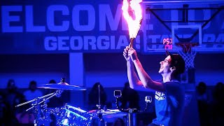 Fire Drumming Halftime Show  Drum Cover Mashup [upl. by Affra121]