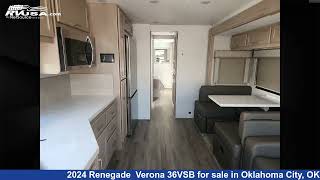 Phenomenal 2024 Renegade Verona 36VSB Super C RV For Sale in Oklahoma City OK  RVUSAcom [upl. by Dorelle]