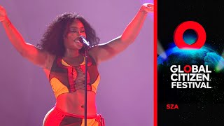 SZA Performs The Weekend  Global Citizen Festival Accra [upl. by Adien]