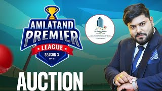 APL SEASON 3 AUCTION LIVE [upl. by Sofie991]