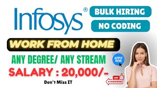 Infosys Process Trainee Hiring 2024Infosys Bulk HiringInfosys latest Jobssmcreations3322infosys [upl. by Demaggio]