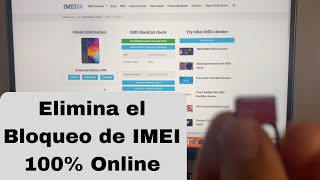 Elimina Bloqueo de Celular por IMEI en unos sencillos pasos [upl. by Niak]