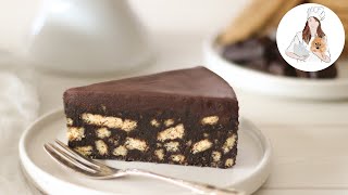 No Bake Chocolate Biscuit Cake Recipe  No Bake Cake Recipe [upl. by Anima488]