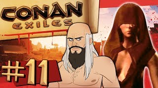 Conan Exiles 11  A New High Priest [upl. by Ahseekal6]