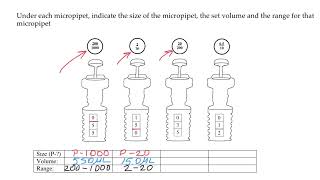 Micropipette reading and setting quiz [upl. by Benkley]