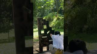 SHOOTING BEHIND COVER  VTAC BARRICADE hobby responsiblegunowner shootingposition [upl. by Kali]