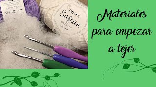 MATERIALES PARA EMPEZAR A TEJER AMIGURUMIS TIP CROCHETIL [upl. by Marquardt487]