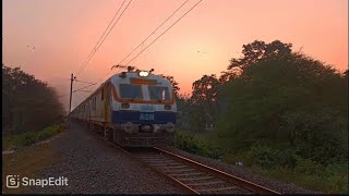 New RCF made MEMU coach for Purulia Asansol MEMU passenger cruises towards Asansol Jn [upl. by Flagler]