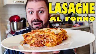 Come fare le LASAGNE AL FORNO  La ricetta perfetta e originale [upl. by Atirac832]