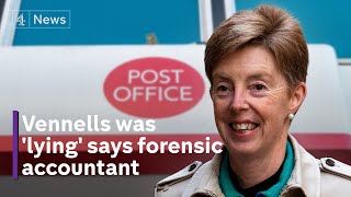 Paula Vennells was lying about Post Office scandal claims forensic accountant [upl. by Neenwahs458]