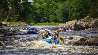 Canadas 1 Whitewater Rafting Resort is Wilderness Tours [upl. by Aicilak]