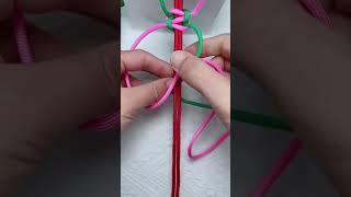 The most beautiful and simple way to tie a bracelet diy crafts diycrafts [upl. by Aihsel]