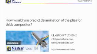 Predicting Delamination for Thick Composites [upl. by Maurey347]