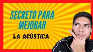 🛑 Como ELIMINAR la Reverberación de una HABITACIÓN 👈 [upl. by Tteraj]