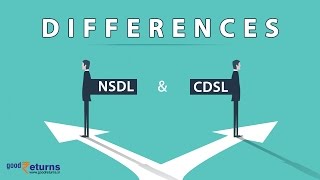 What Is The Difference Between NSDL And CDSL  Goodreturns [upl. by Debbra]