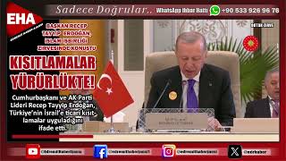 “TİCARİ KISITLAMALARI YÜRÜRLÜĞE KOYDUK” [upl. by Cookie]