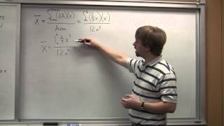 Centroids via Integration  Adaptive Map Worked Example 1 [upl. by Hauser]