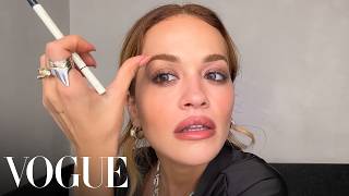 Rita Oras 37Step “Stay Young Forever” Skin Care and Makeup Routine  Beauty Secrets  Vogue [upl. by Roath]