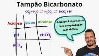 Acidose e alcalose respiratória Pacientes Fictícios para entender o Tampão Bicarbonato [upl. by Anivas616]