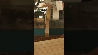 Solid wood bed processing and polishing process video 3 woodenfurniture furniture woodfurniture [upl. by Lledrac174]