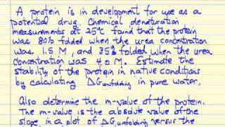 Protein Stability BIO [upl. by Kamerman]