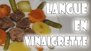 Langue de bœuf en vinaigrette délicieuse en entrée ou plat [upl. by Cedell269]