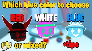 Which Hive Color Should You Pick Each Stage Bee Swarm Simulator [upl. by Eerased]