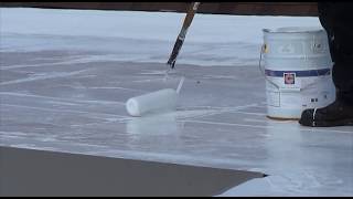 Urethane liquid waterproofing membrane overview Garlands WhiteKnight Plus [upl. by Tsirc]