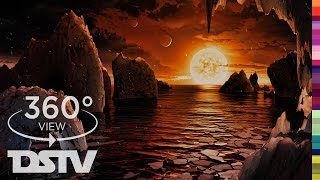 Explore The Surface Of Exoplanet TRAPIST 1  360° VR Space Video [upl. by Neelear]