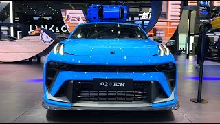 2024 Geely LynkampCo 03 TCR Walkaround—2023 Guangzhou Motor Show [upl. by Eisyak]