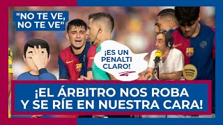 🔥 ¡ESTALLO Y EXPLOTO 🔥 EL ÁRBITRO SE RÍE DE CUBARSÍ quotNO TE VEquot 🔵 ITURRALDE quotES PENALTI CLAROquot [upl. by Cartwright]