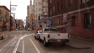 Fahrt mit den San Francisco Cable Cars 16Mai 2018 [upl. by Negroj]