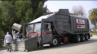 Manual Garbage Collection  Able Body Front Loader [upl. by Alcus]