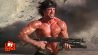 Rambo III 1988  Rambo Fights the Russian Army Scene  Movieclips [upl. by Uticas]