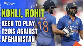 India Squad For Afghanistan T20Is Kohli Rohit Keen To Play Announcement Likely Today  Report [upl. by Anelem]