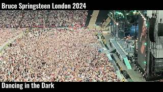 Dancing in the Dark Bruce Springsteen London 2024 [upl. by Alokin]