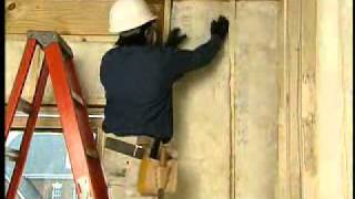 Installing Unfaced Batt Insulation [upl. by Lightman]