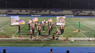 Palmyra HS NJ Band  PW Competition  92824 [upl. by Reldnahc]