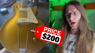 Man Buys 1952 Les Paul for 200 [upl. by Narcis]